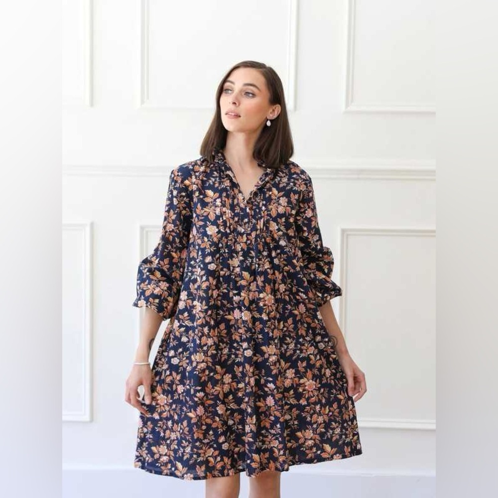 Millie Floral Navy Dress size S